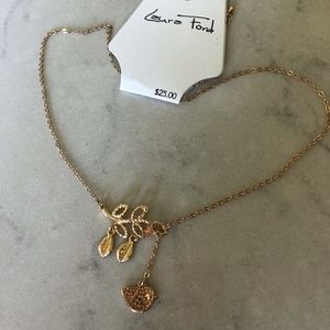 LAURA FORD BIRD PENDANT NECKLACE